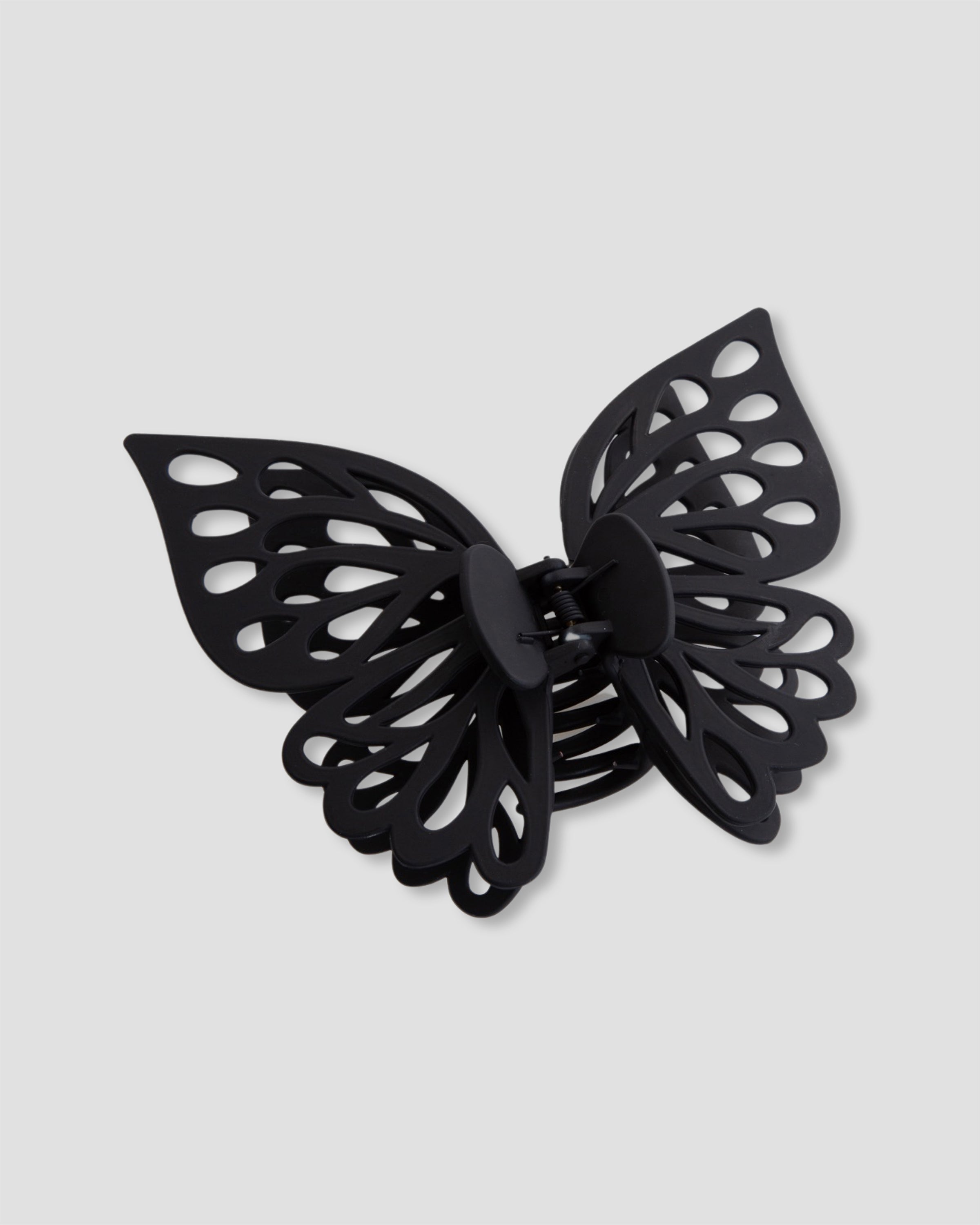 PLUR Chunky Butterfly Clip In Black